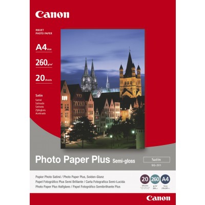 Papier Photo Canon SG-201 A4 20 feuilles [3930799]
