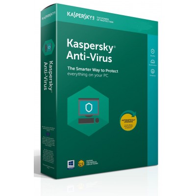 Kaspersky Antivirus 2018 1p/1an